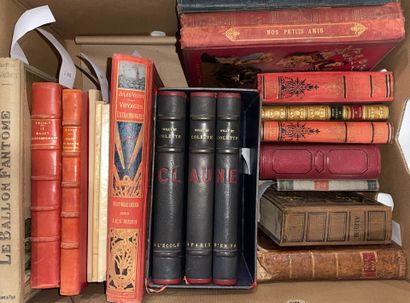 Approx. 21 volumes, including Jules Verne...