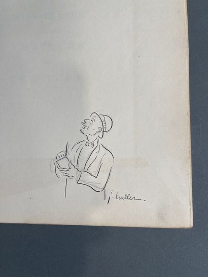 [Original drawing] Jean Bruller dit Vercors,...