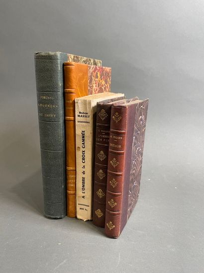 [Berry] 5 volumes dont Emile Chenon, Légendes...