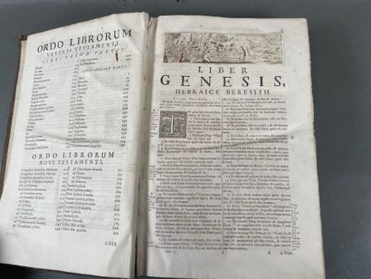 [Bible] Biblia Sacra Vulgatae editionis.
Lyon,...
