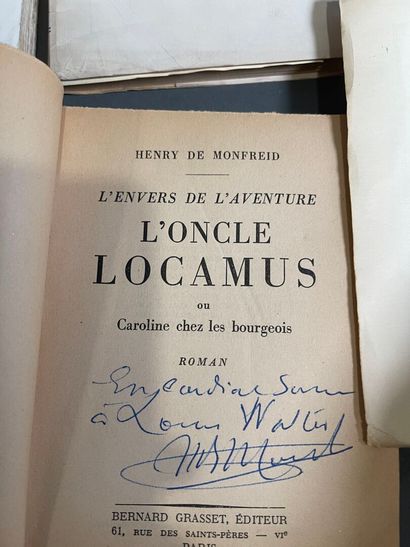 [Envoi] Henri de Monfreid, 5 vol. 
l'ornière....
