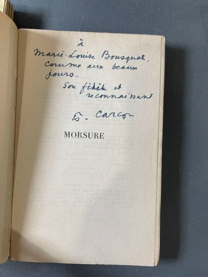 [Carco, 12 volumes:
Ténèbres. Sent to Albert...