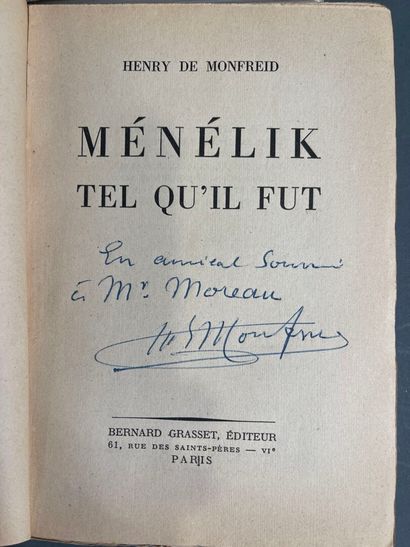 [Envoi] Henri de Monfreid, 5 vols. 
The Siren...