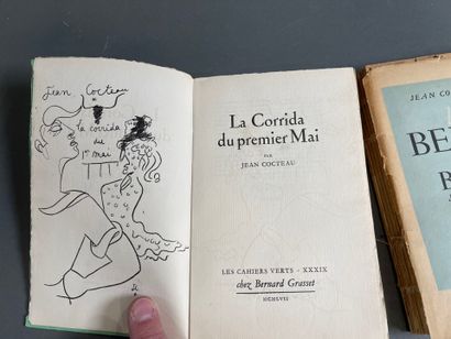 [Envoi] Jean Cocteau, 2 volumes: 
La belle...