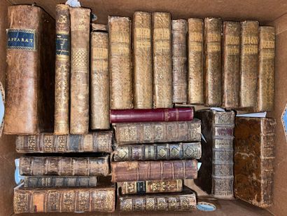 Approx. 25 volumes, mainly 18th century,...