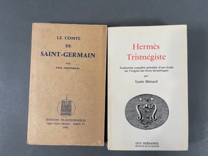 2 volumes: Hermès Trismégiste & Le comte...