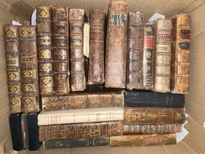 Approx. 20 volumes, mainly 18th century,...