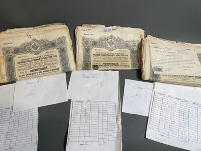 [Russian loans] Large lot (approx. 200, number...