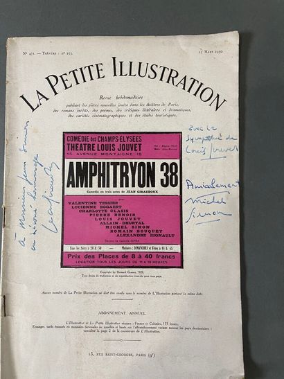 [Envoi] Jean Giraudoux, Louis Jouvet and...
