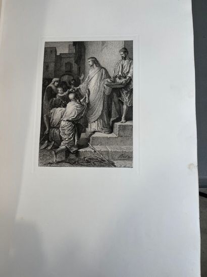 Les Saints Evangiles, dessins de Bida.
Paris,...