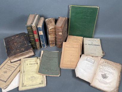 Lot of approx. 10 volumes including Vita...