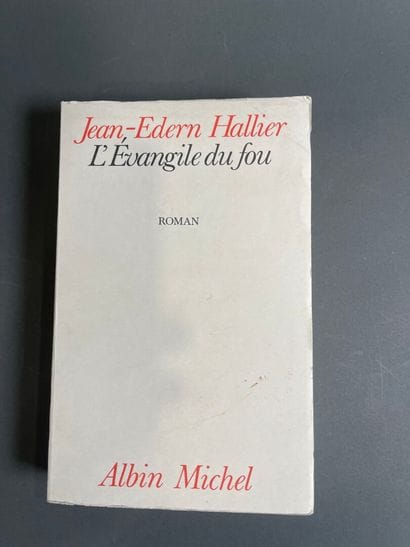 [Autograph] Jean Edern Hallier, l'évangile...