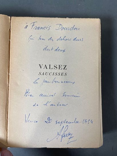 [Albert Paraz, lot of 5 books:
le lac des...