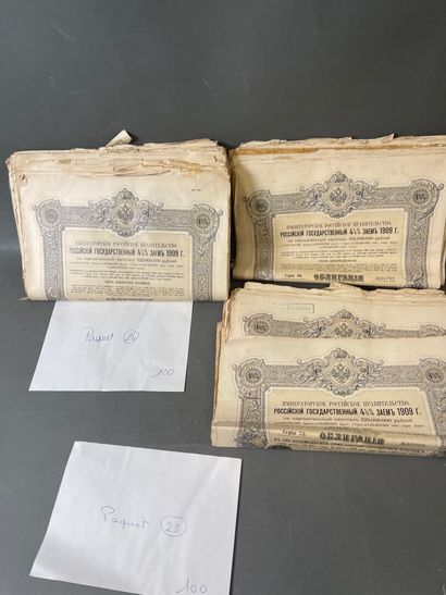 [Russian loans] Large lot (approx. 200, number...