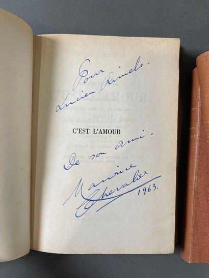 [Envoi] Maurice Chevalier, set of 3 identically...