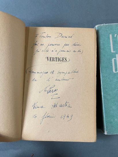 [Envoi] Albert Paraz, 3 volumes: 
Vertiges,...