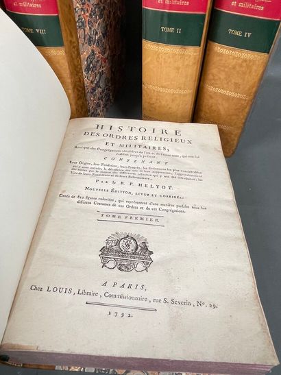 Helyot, Histoire des ordres religieux et...