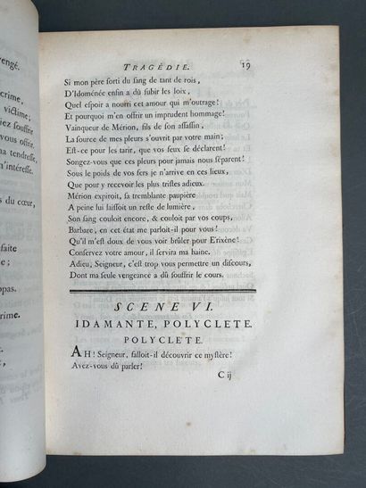Crébillon, Oeuvres.
Paris, Imprimerie royale,...