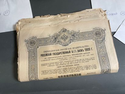[Russian loans] Large lot (approx. 200, number...