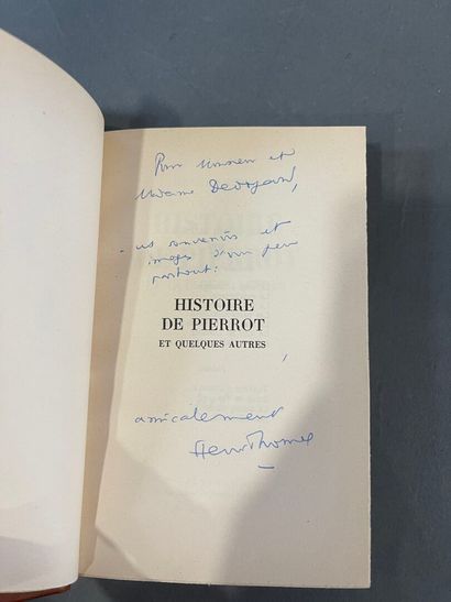 [Envoi] Henri Thomas, 4 volumes, all with...