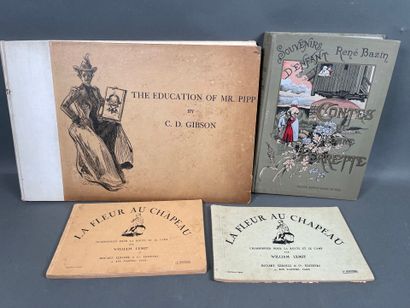 4 volumes: La fleur au chapeau (2 vols) ,...