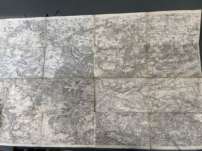 [Carte de Cassini] Map n°144/55 Luxeul [Luxeuil...