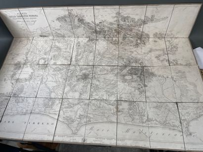 [Map, Rome] Pianta della campagna Romana...