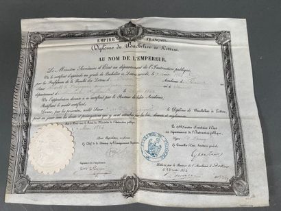 [Touraine et divers] a case of about 100...
