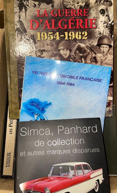 Approximately 14 volumes: Algerian war, Simca,...