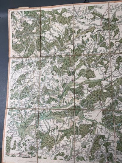 [Carte de Cassini] Map n°144/55 Luxeul [Luxeuil...