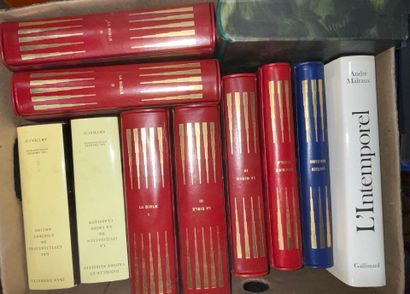 9 volumes: Bible, Laotseu, Koran, Malraux...