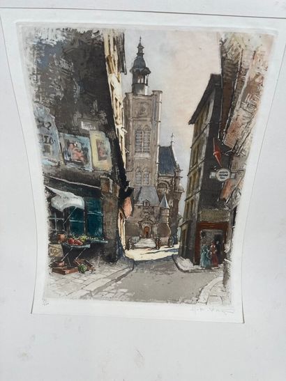 Hermann E Wagner, Paris. 
12 engravings edited...