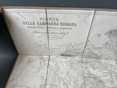 [Map, Rome] Pianta della campagna Romana...