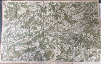 [Carte de Cassini] Map n°144/55 Luxeul [Luxeuil...
