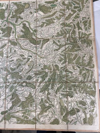 [Carte de Cassini] Map n°144/55 Luxeul [Luxeuil...