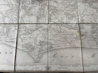 [Map, Rome] Pianta della campagna Romana...