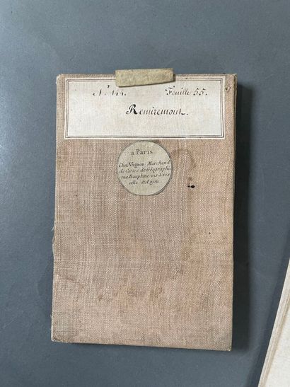 [Carte de Cassini] Map n°144/55 Luxeul [Luxeuil...