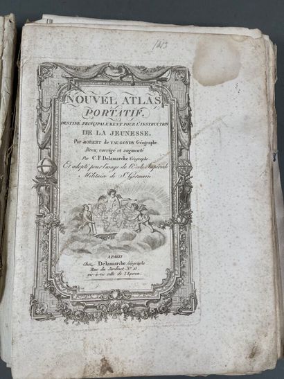 Vaugondy, Nouvel atlas portatif. 
Paris,...
