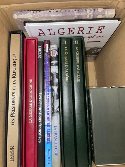 Approximately 14 volumes: Algerian war, Simca,...