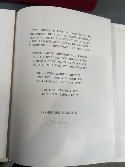 Maurice Barrès, Du sang, de la volupté et...