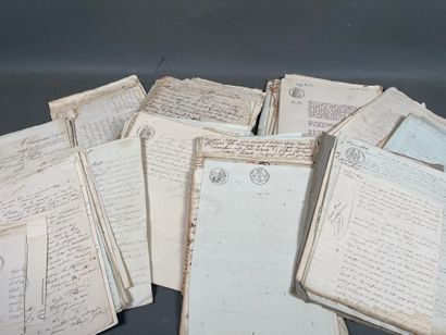 [Touraine et divers] a case of about 100...