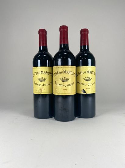 SAINT JULIEN.
Clos du Marquis.
2012. 3 bt....