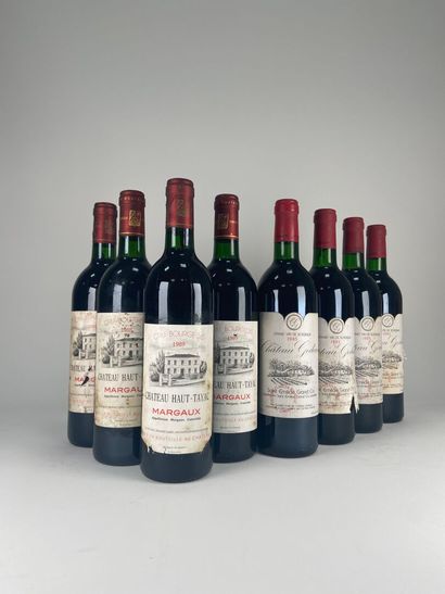 MARGAUX.
Château Haut-Tayac.
1989. 2 bt.
1988....