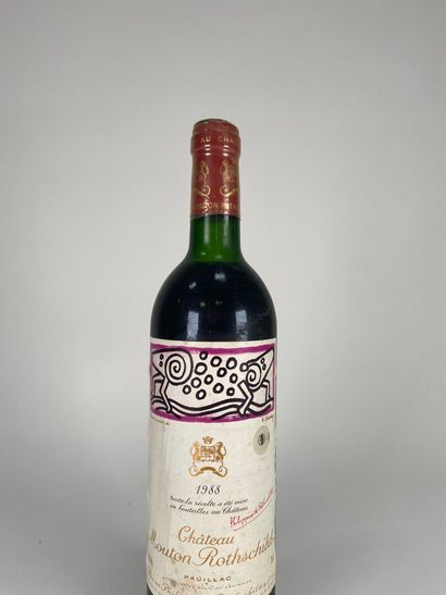 PAUILLAC. 1er GCC. 
Château Mouton Rothschild.
1988....