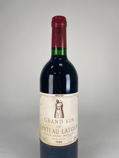 PAUILLAC. 1er GCC.
Château Latour.
1989....