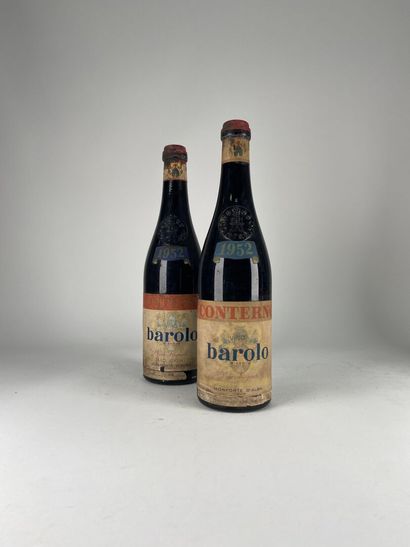 BAROLO.
Giacomo Conterno.
Riserva Vini Pregiatti.
1952....