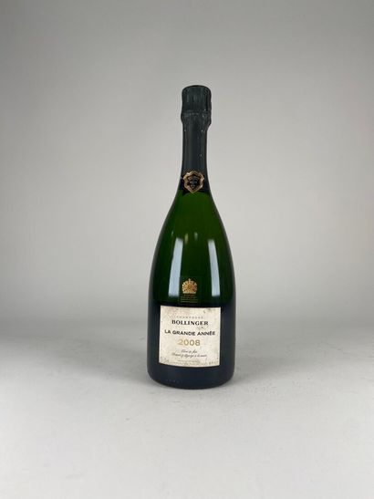 CHAMPAGNE.
Bollinger.
La Grande Année.
2008....
