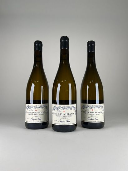 VIN DE PAYS SUISSE.
Caroline Frey.
Les Grains...