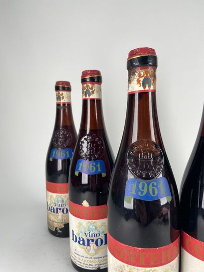 BAROLO.
Giacomo Conterno.
1961. 6 bt. (3...
