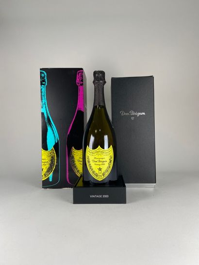 CHAMPAGNE.
Dom Perignon.
Hommage à Andy Warhol.
Vintage...